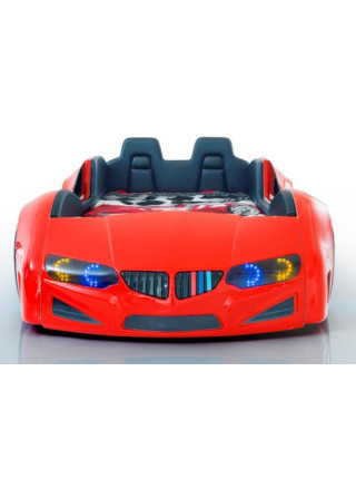 Кровать машинка BMW VIP красная